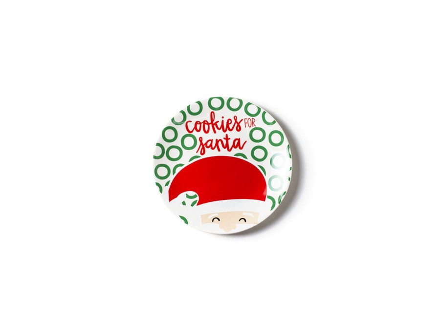 Shop All Dinnerware | Coton Colors by Laura Johnson North Pole Cookies For Santa Plate, Fair Skin