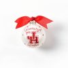 Collegiate Ornaments | Coton Colors by Laura Johnson Houston Logo Glass Ornament 2