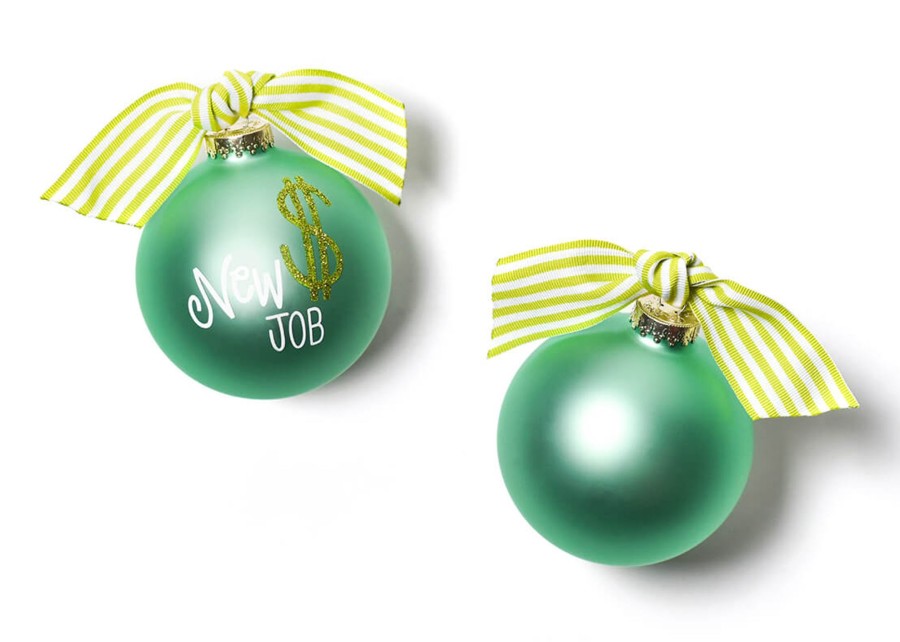 Commemorative Ornaments | Coton Colors by Laura Johnson New Job Glass Ornament