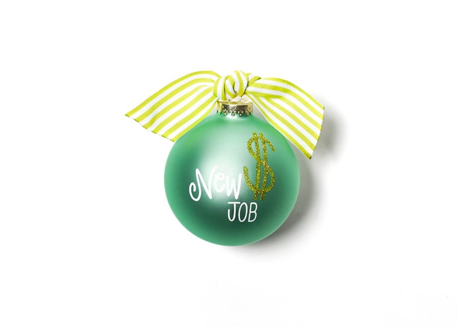 Commemorative Ornaments | Coton Colors by Laura Johnson New Job Glass Ornament