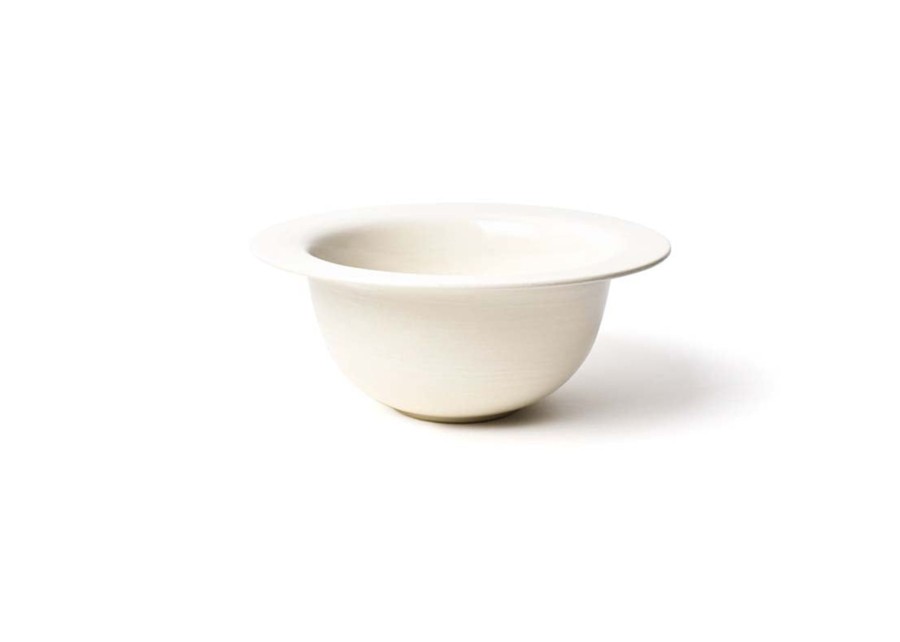 Shop All Dinnerware | Coton Colors by Laura Johnson Signature White Rimmed Small Bowl, Set Of 4