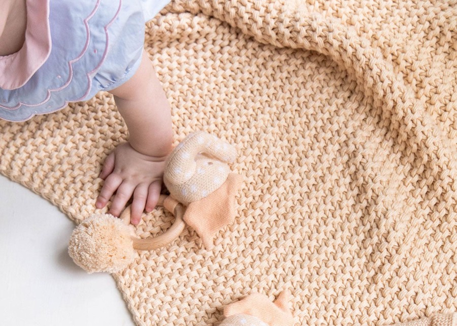 Babies & Children | Coton Colors by Laura Johnson Pink Knitted Blanket