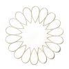 Shop All Serveware & Entertaining | Coton Colors by Laura Johnson Deco Gold Scallop Round Placemat, Set Of 4