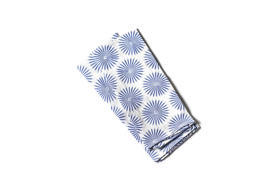 Hand Towels | Coton Colors by Laura Johnson Iris Blue Burst Kitchen Towel