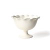 Shop All Serveware & Entertaining | Coton Colors by Laura Johnson Signature White Ruffle Trifle Bowl