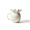 Shop All Serveware & Entertaining | Coton Colors by Laura Johnson Signature White Ruffle Pitcher