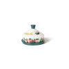 Shop All Serveware & Entertaining | Coton Colors by Laura Johnson Christmas In The Village Round Butter Dish