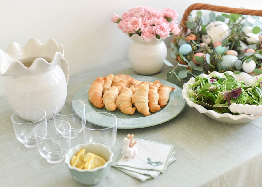 Shop All Serveware & Entertaining | Coton Colors by Laura Johnson Speckled Rabbit Round Platter