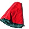 Seasonal Decor | Coton Colors by Laura Johnson Red Velvet Tree Skirt With Trim