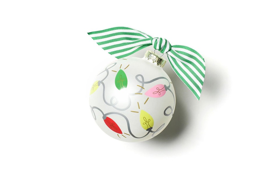 Holiday Ornaments | Coton Colors by Laura Johnson Gleaming Lights Glass Ornament