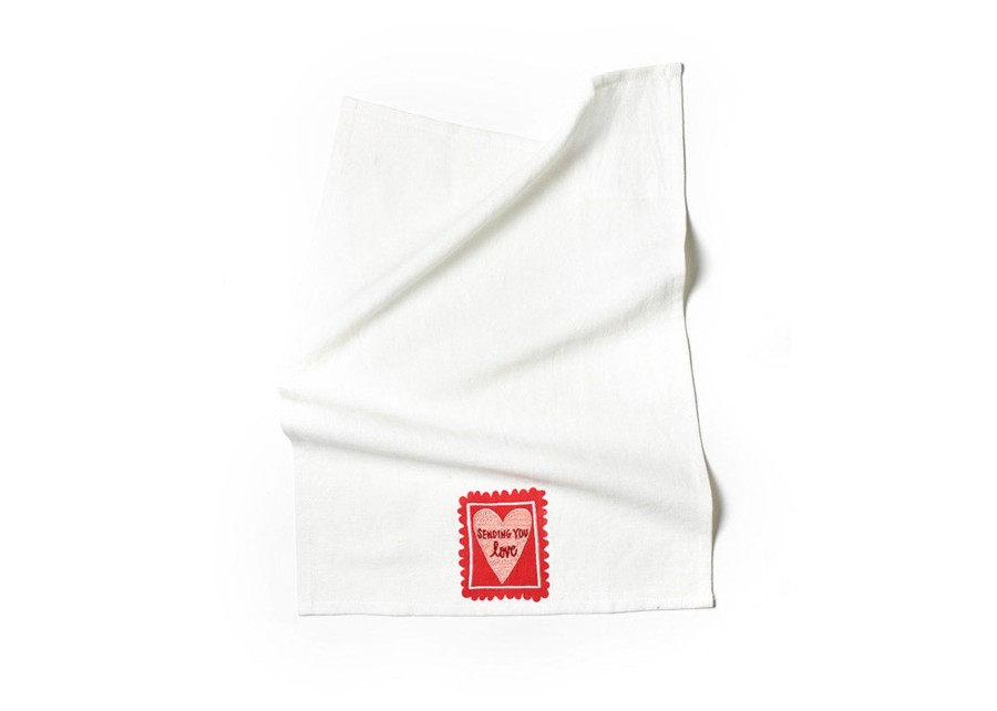 Shop All Home | Coton Colors by Laura Johnson Stamp Of Love Medium Hand Towel