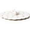 Serving Platters | Coton Colors by Laura Johnson White Shaped Rabbit Egg Tray