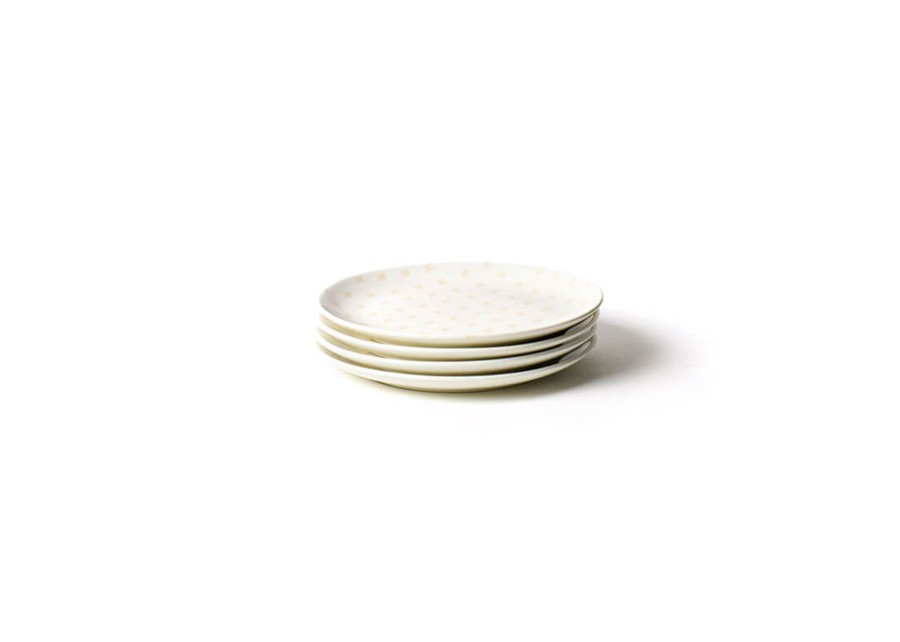 Shop All Dinnerware | Coton Colors by Laura Johnson Blush Quatrefoil Salad Plate, Set Of 4