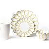 Shop All Dinnerware | Coton Colors by Laura Johnson Deco Gold Scallop 4 Piece Place Setting