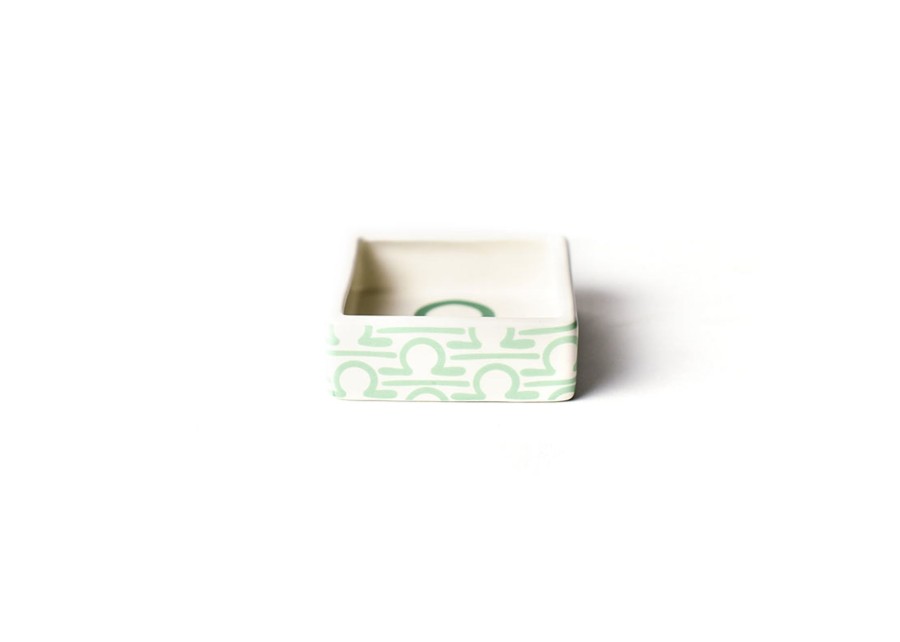 Shop All Serveware & Entertaining | Coton Colors by Laura Johnson Zodiac Libra Square Trinket Bowl