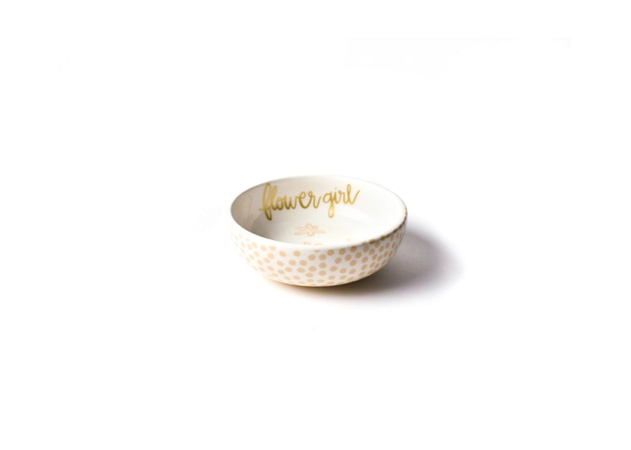 Shop All Celebrations | Coton Colors by Laura Johnson Blush Floral Flower Girl Round Trinket Bowl