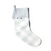 Babies & Children | Coton Colors by Laura Johnson Blue Buffalo Stocking With Trim