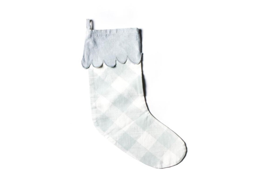 Babies & Children | Coton Colors by Laura Johnson Blue Buffalo Stocking With Trim