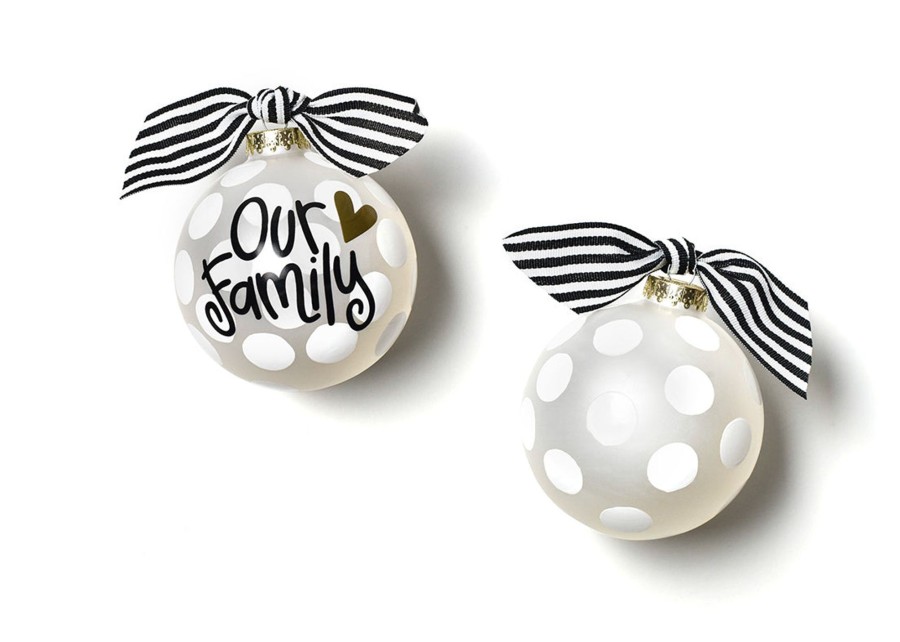 Commemorative Ornaments | Coton Colors by Laura Johnson Our Family Glass Ornament