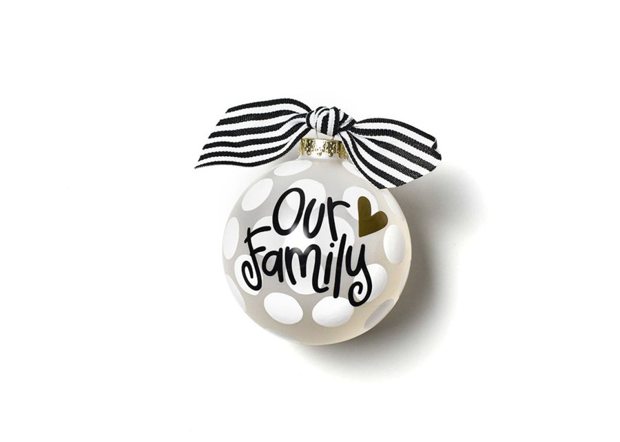 Commemorative Ornaments | Coton Colors by Laura Johnson Our Family Glass Ornament