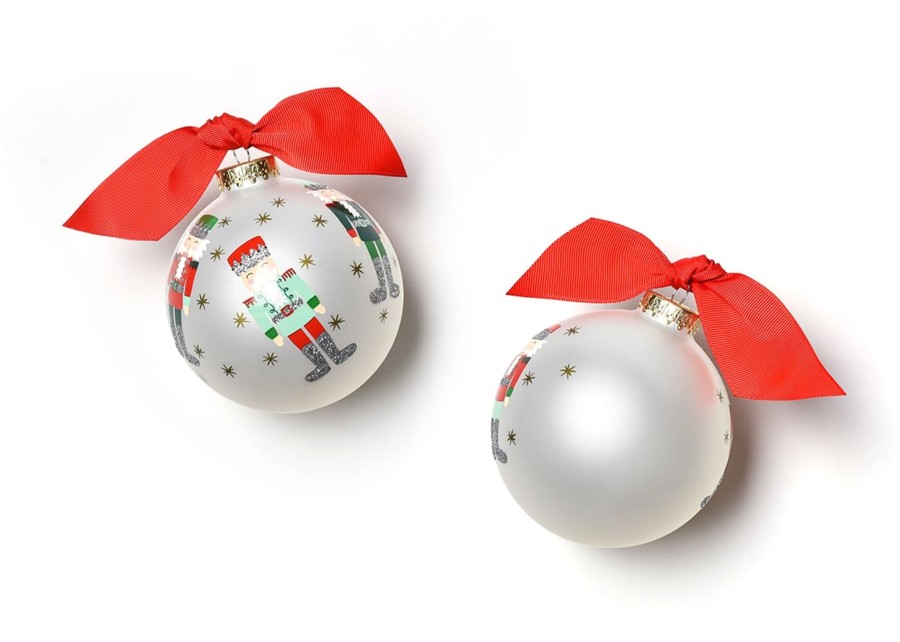 Holiday Ornaments | Coton Colors by Laura Johnson Nutcracker Glass Ornament