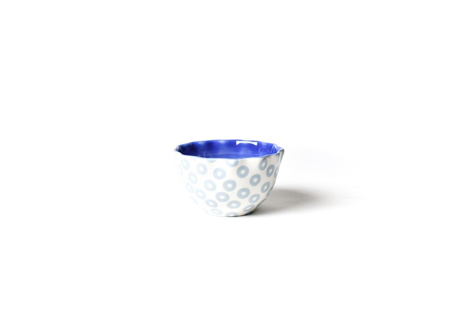 Build Your Own Board | Coton Colors by Laura Johnson Iris Blue Pip Ruffle Appetizer Bowl