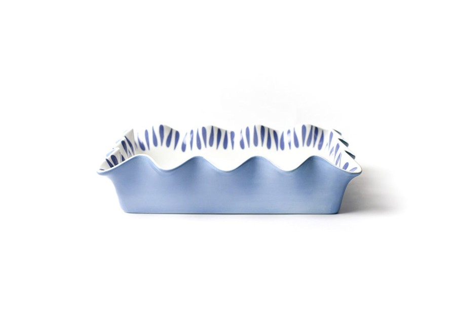 Cookware & Bakeware | Coton Colors by Laura Johnson Iris Blue Drop 13 Casserole