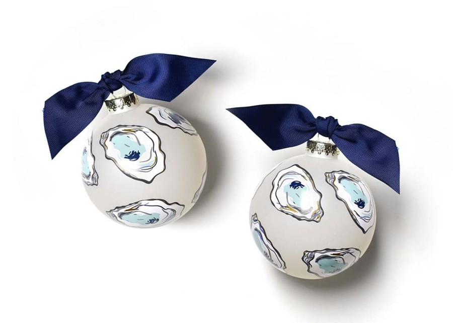 Commemorative Ornaments | Coton Colors by Laura Johnson Oyster Glass Ornament