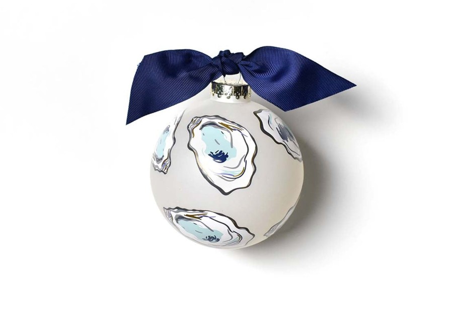 Commemorative Ornaments | Coton Colors by Laura Johnson Oyster Glass Ornament