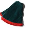 Seasonal Decor | Coton Colors by Laura Johnson Pine Velvet Tree Skirt With Trim