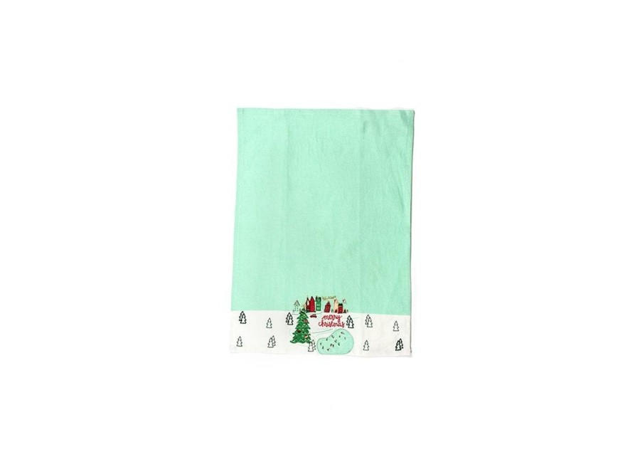 Shop All Home | Coton Colors by Laura Johnson Christmas In The Village Town Small Hand Towel