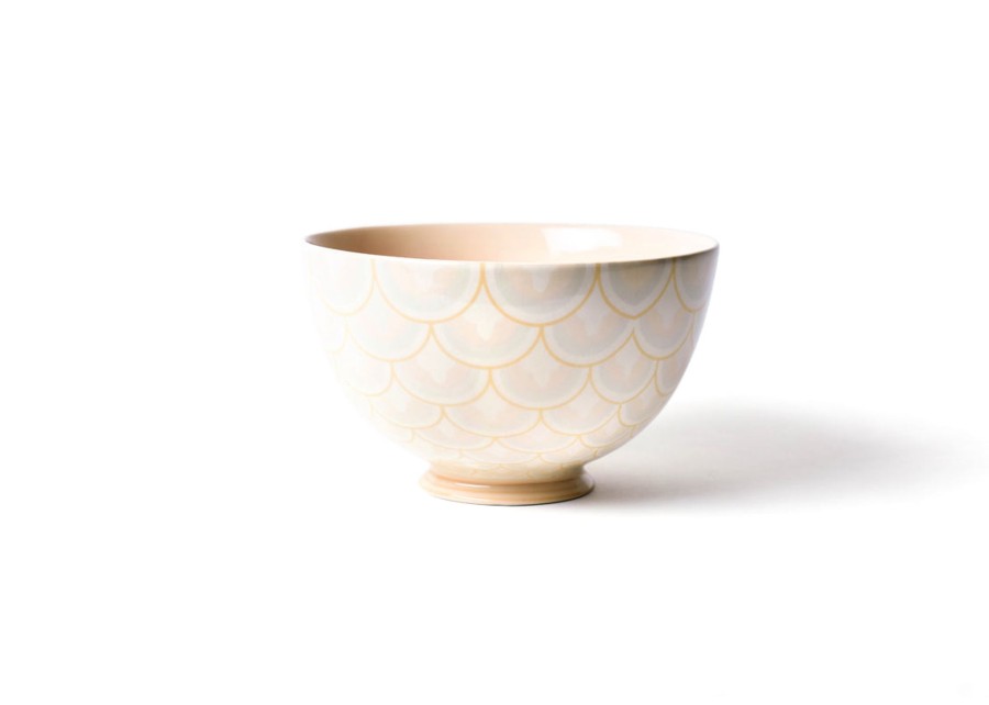 Shop All Serveware & Entertaining | Coton Colors by Laura Johnson Blush Layered Arabesque 9" Footed Bowl