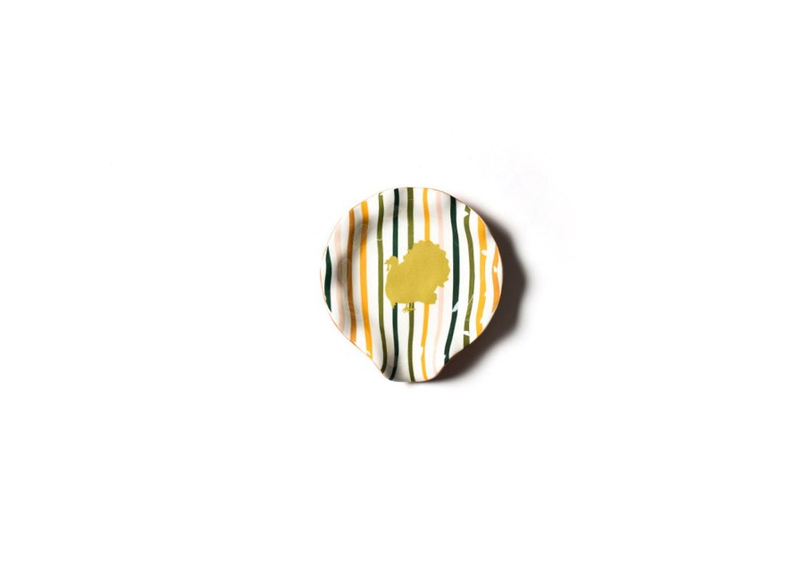 Cookware & Bakeware | Coton Colors by Laura Johnson Turkey Stripes Ruffle Spoon Rest