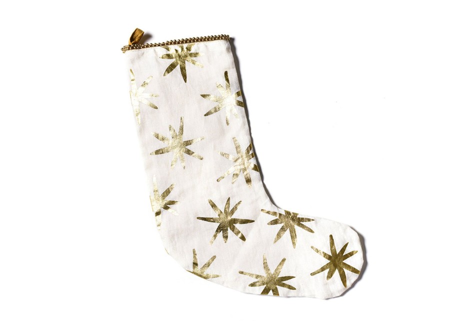 Seasonal Decor | Coton Colors by Laura Johnson Gold Star Stocking