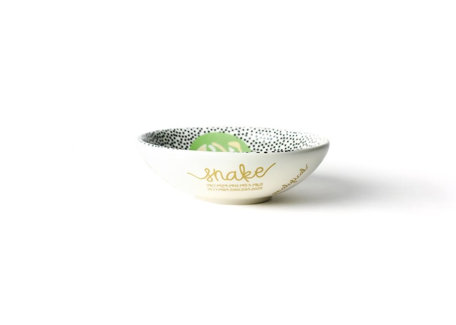 Shop All Dinnerware | Coton Colors by Laura Johnson Chinese Zodiac Snake Bowl