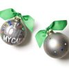 Commemorative Ornaments | Coton Colors by Laura Johnson I Love My Cat Popper Glass Ornament