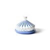 Shop All Serveware & Entertaining | Coton Colors by Laura Johnson Iris Blue Burst Round Butter Dish