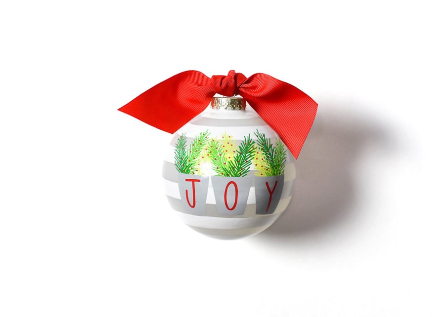 Holiday Ornaments | Coton Colors by Laura Johnson Joy Branches Glass Ornament