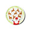 Babies & Children | Coton Colors by Laura Johnson Brown Skin Calling All Reindeer Melamine Dinner Plate