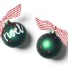 Holiday Ornaments | Coton Colors by Laura Johnson Balsam Noel Glass Ornament