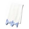 Shop All Home | Coton Colors by Laura Johnson Iris Blue Sprout Trim Medium Hand Towel