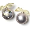 Wedding & Anniversary Ornaments | Coton Colors by Laura Johnson Happy Anniversary Glass Ornament