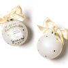 Wedding & Anniversary Ornaments | Coton Colors by Laura Johnson Next Stop Happily Ever After Glass Ornament