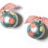 Commemorative Ornaments | Coton Colors by Laura Johnson Shells Glass Ornament