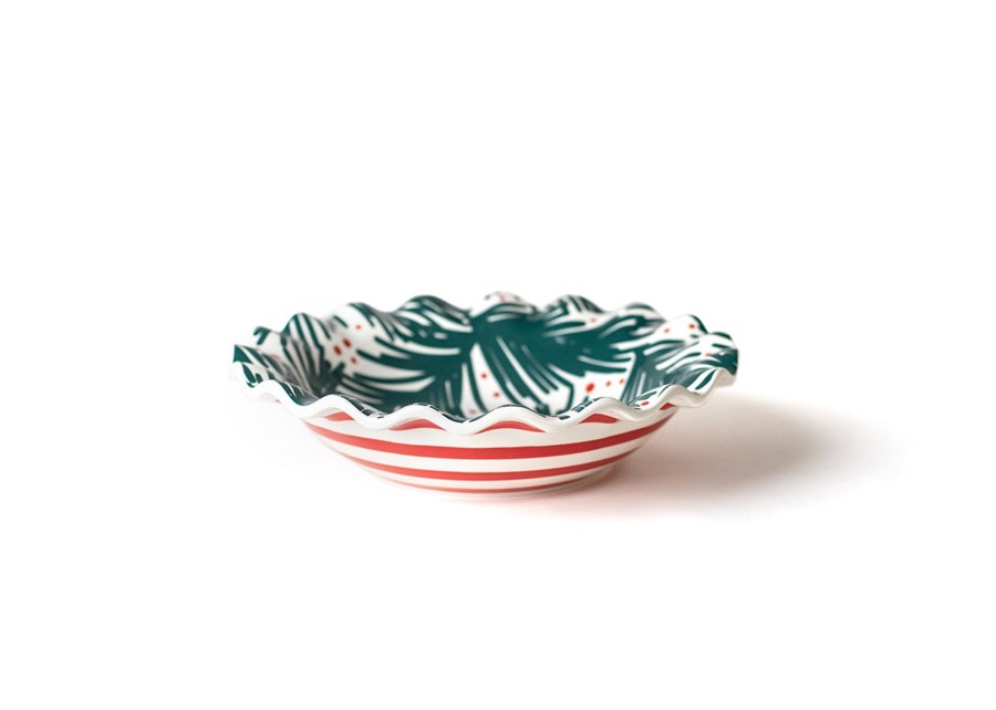 Serving Bowls | Coton Colors by Laura Johnson Balsam And Berry Ruffle Best Bowl