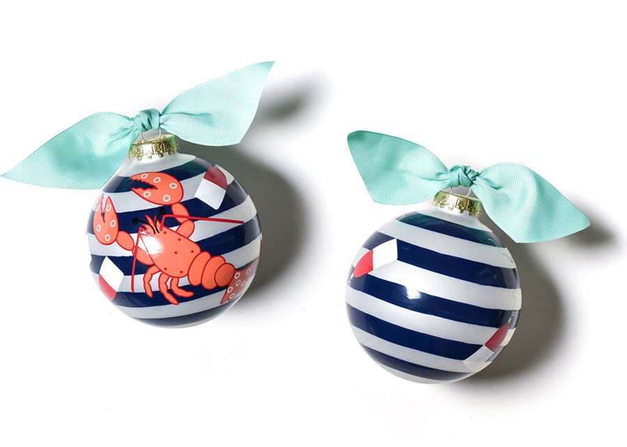 Commemorative Ornaments | Coton Colors by Laura Johnson Lobster Glass Ornament