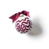 Collegiate Ornaments | Coton Colors by Laura Johnson Texas A&M Chevron Glass Ornament