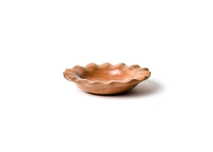 Shop All Dinnerware | Coton Colors by Laura Johnson Fundamental Wood Ruffle Small Bowl