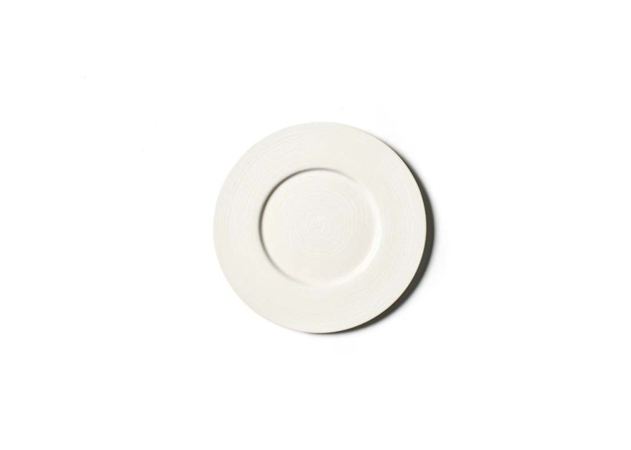 Shop All Dinnerware | Coton Colors by Laura Johnson Signature White Rimmed Salad Plate, Set Of 4