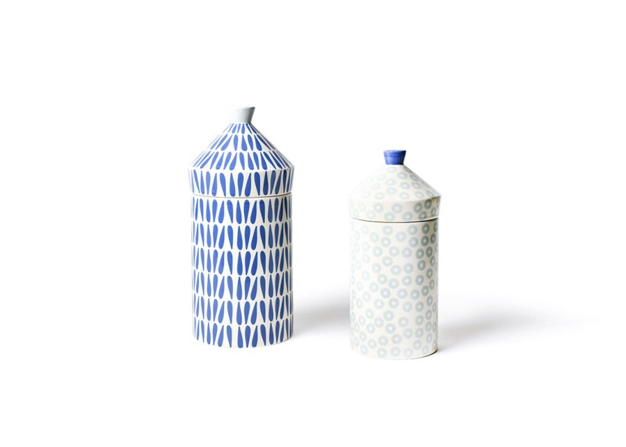 Shop All Home | Coton Colors by Laura Johnson Iris Blue Canisters, Set Of 2